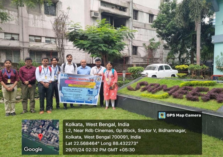 Industrial Visit at the SOCIETY FOR APPLIED MICROWAVE ELECTRONICS ENGINEERING
& RESEARCH (SAMEER)